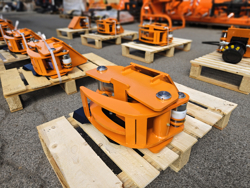 cesoia forestale pinza per tronchi miniescavatori mod cf 10