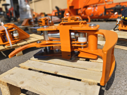 cesoia forestale pinza per tronchi miniescavatori mod cf 10