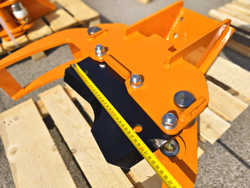 cesoia forestale pinza per tronchi miniescavatori mod cf 10