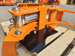 cesoia forestale pinza per tronchi miniescavatori mod cf 10