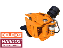 cesoia forestale pinza per tronchi miniescavatori mod cf 10r