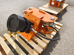 cesoia forestale pinza per tronchi miniescavatori mod cf 10r