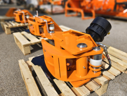 cesoia forestale pinza per tronchi miniescavatori mod cf 10r