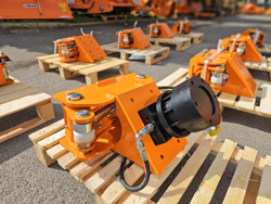 cesoia forestale pinza per tronchi miniescavatori mod cf 10r