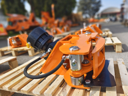 cesoia forestale pinza per tronchi miniescavatori mod cf 10r