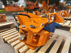 cesoia forestale pinza per tronchi miniescavatori mod cf 10r