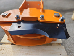 cesoia forestale pinza per tronchi miniescavatori mod cf 10r