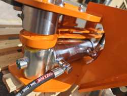 cesoia forestale pinza per tronchi miniescavatori mod cf 10r