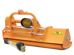 trincia erba e sarmenti a mazze reversibile da 160cm di taglio per trattore da frutteto mod lincione 160 sp rev