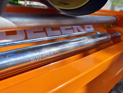 trincia erba e sarmenti a mazze reversibile da 120cm di taglio per trattore da frutteto mod lincione 120 sph rev