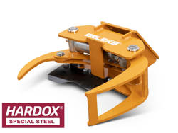 cesoia forestale pinza per tronchi miniescavatori mod cf 10