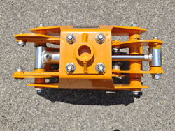 pinza per legna da 4qli per miniescavatori gru o caricaletame mod dk 10h