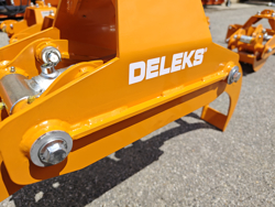 pinza per legna da 4qli per miniescavatori gru o caricaletame mod dk 10h