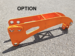 pinza per legna da 4qli per miniescavatori gru o caricaletame mod dk 10h