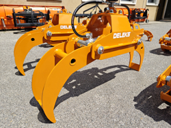 pinza oleodimanica da 4qli per legna con rotore 360 per miniescavatore mod dk 10h gr 10