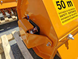 trincia rovi per miniescavatore da 60cm decespugliatore idraulico mod ars 60