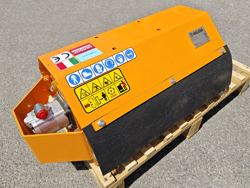 trincia rovi per miniescavatore da 60cm decespugliatore idraulico mod ars 60