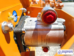 trincia rovi per miniescavatore da 80cm decespugliatore idraulico mod ars 80