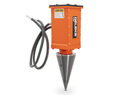 spaccalegna conico per miniescavatore lsp12