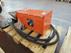 spaccalegna conico per miniescavatore lsp12