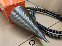 spaccalegna conico per miniescavatore lsp12