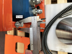 spaccalegna conico per miniescavatore lsp12