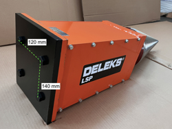 spaccalegna conico per miniescavatore lsp12