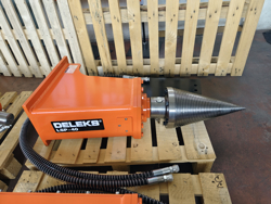 spaccalegna conico per miniescavatore lsp40