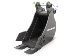 benna per miniescavatore m180 bhb 200