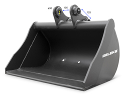 benna per miniescavatore m180 600