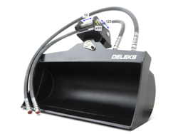 benna fossi per miniescavatore m180 800