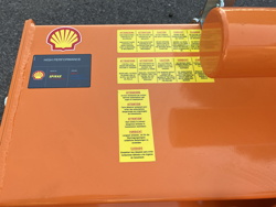 zappatrice per trattore serie media 125cm di lavoro spostamento manuale mod dfm 125