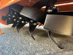 zappatrice per trattore serie media 150cm di lavoro spostamento manuale mod dfm 150