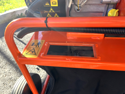 biotrituratore a scoppio per la produzione di cippato mod dk 300 bs