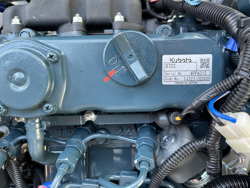 miniescavatore compatto motore kubota s100