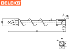 coclea 10cm per trivella s100