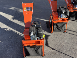 biotrituratore a scoppio professionale per la produzione di cippato mod dk 300 lc