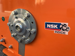 trincia argini per trattore serie pesante a mazze 180cm di taglio trinciasarmenti mod dragon 180