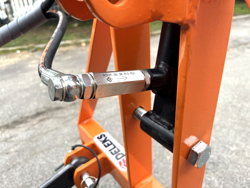 braccio idraulico per trattore per sollevamento mod el 300