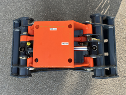 pinza selezionatrice per miniescavatori gru o caricaletame mod dkp 10