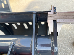 pinza selezionatrice per miniescavatori gru o caricaletame mod dkp 10