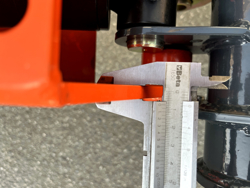 pinza selezionatrice per miniescavatori gru o caricaletame mod dkp 10