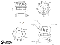 cesoia forestale pinza per tronchi miniescavatori mod cf 10r