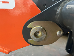 pinza selezionatrice per miniescavatori gru o caricaletame mod dkp 15