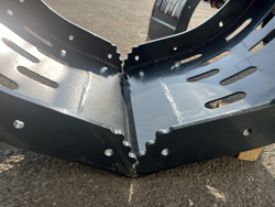 pinza selezionatrice per miniescavatori gru o caricaletame mod dkp 15