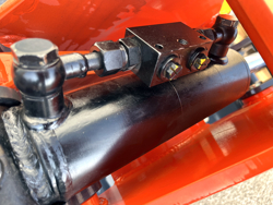 pinza selezionatrice per miniescavatori gru o caricaletame mod dkp 15