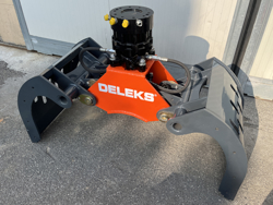 pinza selezionatrice per miniescavatori gru o caricaletame mod dkp 15gr