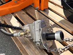 retroescavatore universale portato con benna per trattore agricolo mod drs 2000t