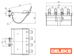 benna per miniescavatore s100 500