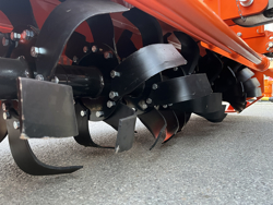 zappatrice per trattore serie pesante lavoro 200cm per la fresatura del terreno mod dftr 200